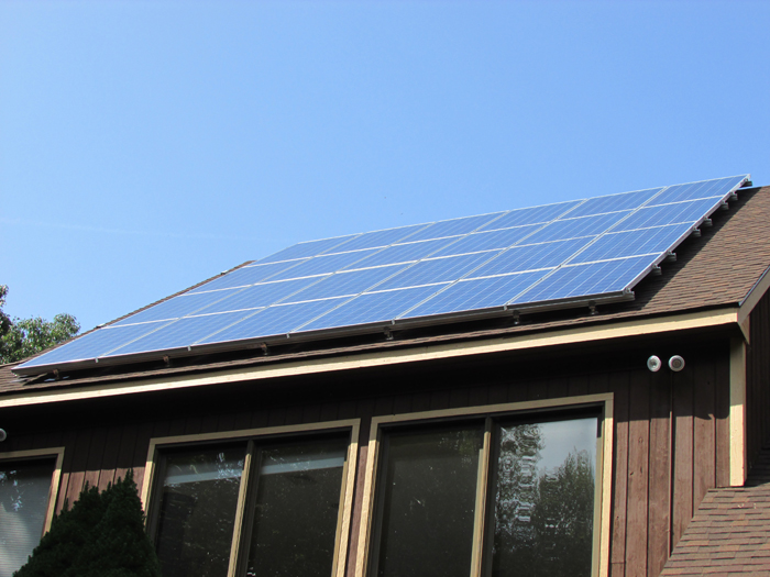 Roof Mount Solar Installation